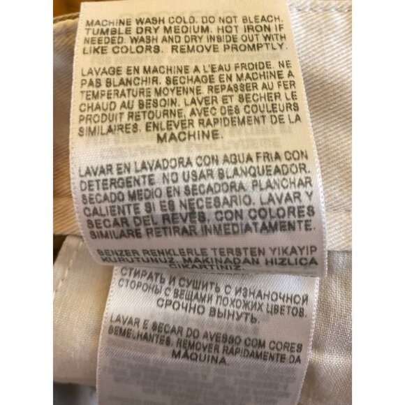 Dockers Khaki Diem Mens Cotton Shorts Size 36 Beige Casual Classic Fit Lightweig - Picture 6 of 6